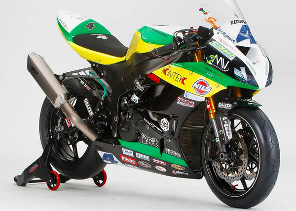 Spark Exhaust Force full system titanium silencer stainless header Kawasaki ZX-6R GKA8806T