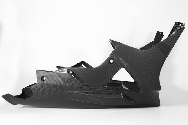 Fullsix Carbon Street belly pan for BMW S1000RR K46 2009–2014, gloss finish