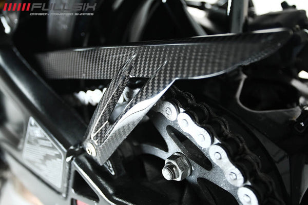 Fullsix carbon chain guard OEM for BMW S1000RR K46 2009-2018