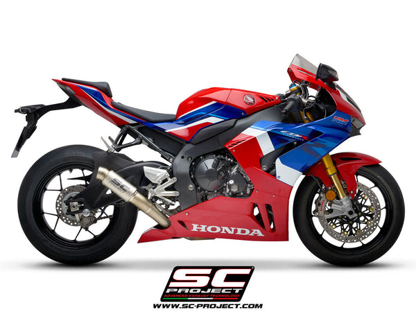 SC-Project GP70-R slip-on silencer Honda CBR 1000 RR-R SC82 carbon titanium H35A-T70