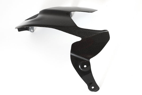 Fullsix carbon swingarm cover for Ducati Panigale 1199 in glossy 200 plain weave
