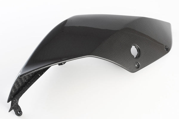 Fullsix carbon right rear fairing panel for Ducati Panigale 1199 in glossy carbon finish