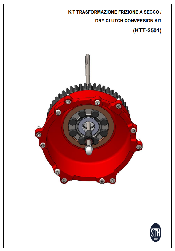 STM EVO GP dry clutch for Ducati Panigale V2 955 2020-2024 KTT-2600