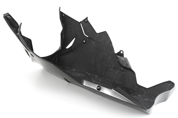 Fullsix Carbon Race Belly Pan for BMW S1000RR K46 2015-2018 in 245 Twill gloss finish