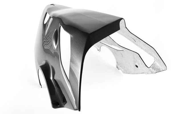 Fullsix carbon fairing belly pan for Ducati Panigale V4/S/R 2018-2021, aftermarket exhaust version