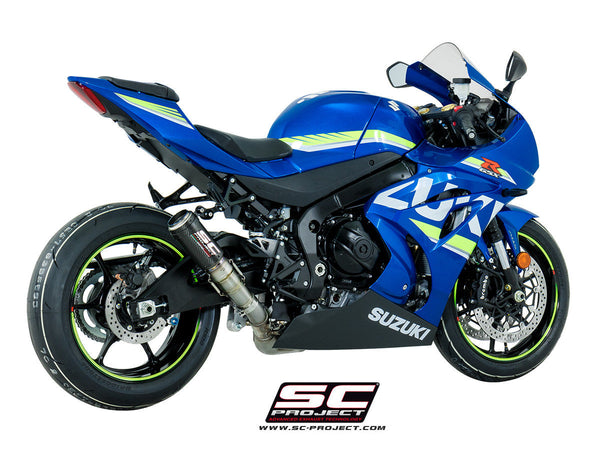 SC-Project CR-T slip-on silencer for Suzuki GSX-R 1000 2017-2023 S16A-T36