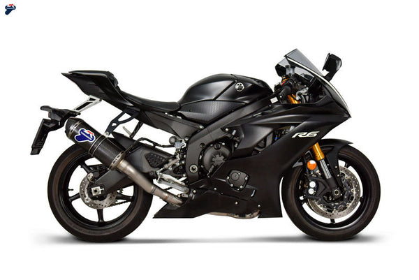 Termignoni Titanium Kit SSP full exhaust system for Yamaha YZF-R6, titanium headers and carbon silencer