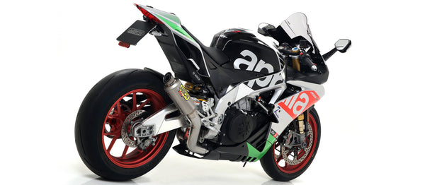 Arrow GP2 71542GP titanium slip-on silencer for Aprilia RSV4 RR RF 2017-2018