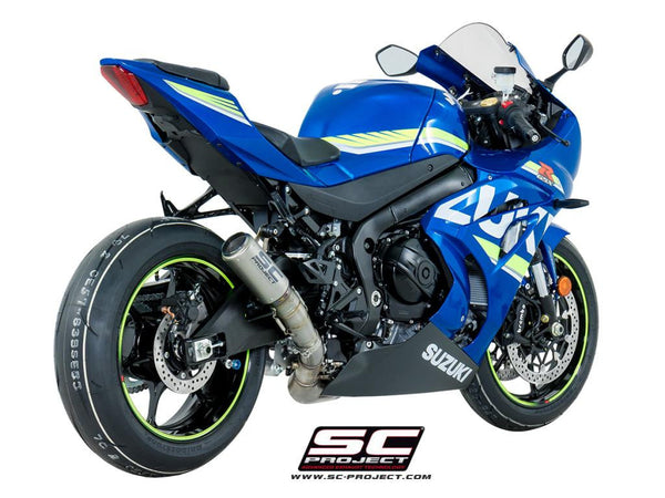SC-Project CR-T slip-on silencer for Suzuki GSX-R 1000 2017-2023 S16A-T36