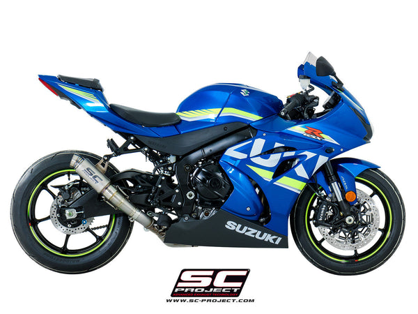 SC-Project GP70-R titanium slip-on silencer Suzuki GSX-R 1000 S16A-T70T