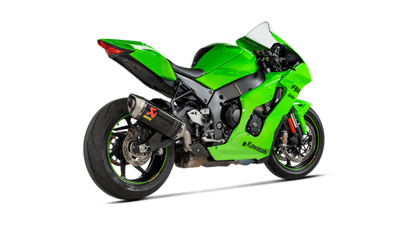 Akrapovic Slip-On Line carbon silencer for Kawasaki ZX-10 R/RR 2021-2025