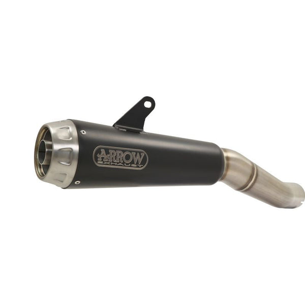 Arrow Pro-Race slip-on silencer stainless steel dark finish Aprilia RSV4 2017-2018 71214PRN