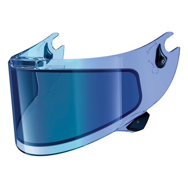 Shark photochromic adaptive visor in blue iridium for Aeron and Aeron GP helmets
