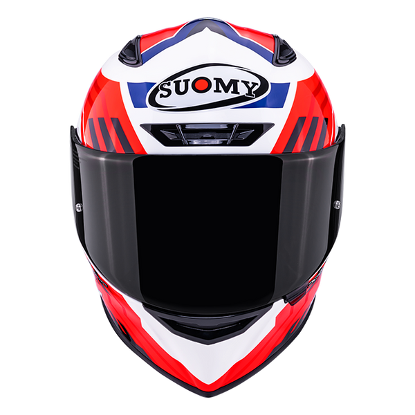 Suomy Track-1 full-face helmet Framework White Red Blue K6T10023