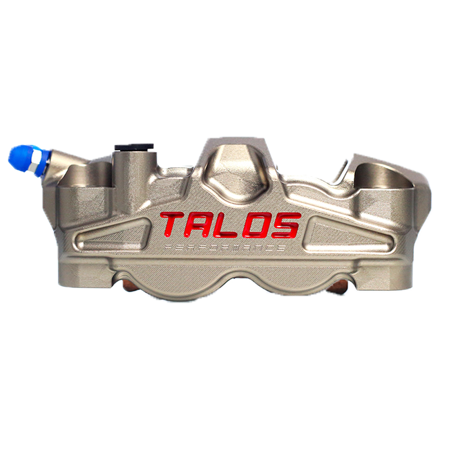 Talos X50 two-piece 4-piston 108mm front right brake caliper hard-anodised