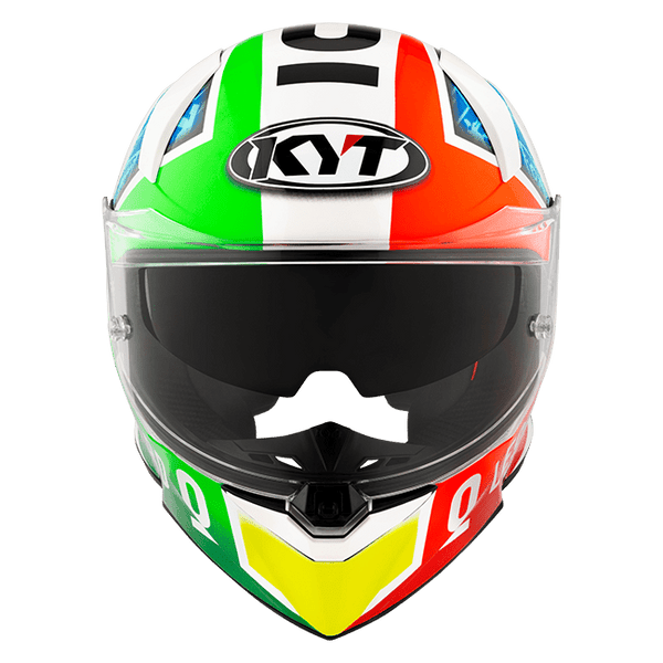 KYT R2R full-face helmet Max Version Dennis Foggia Replica Misano 2021 livery