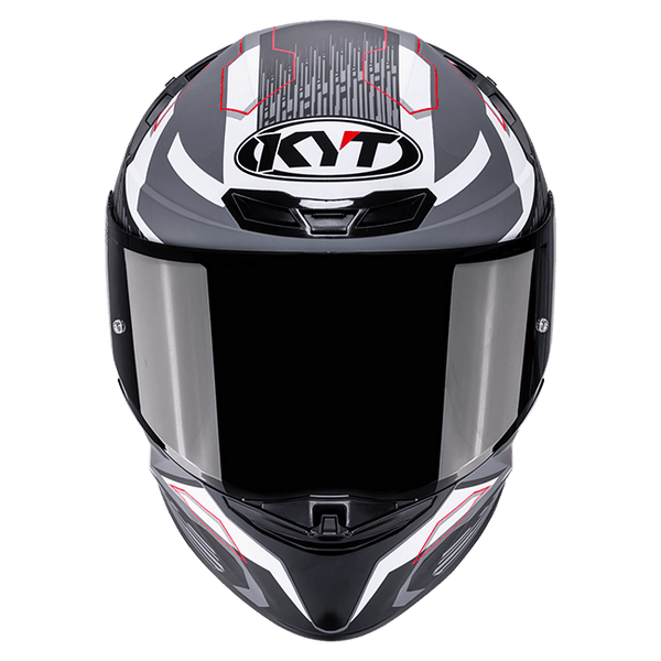 KYT TT-Revo full-face helmet in Speeding Matt Grey finish, part Y6TR0052