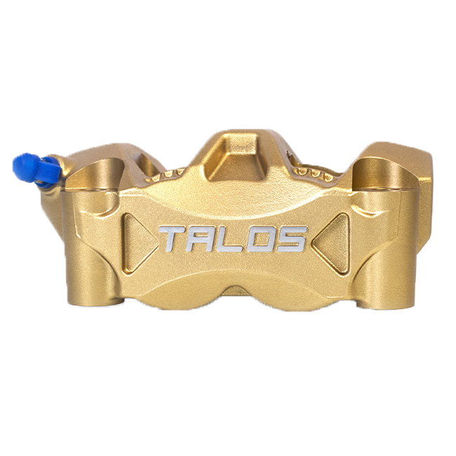 Talos C52 cast monoblock P4 32/32 brake caliper front right 100mm gold anodised