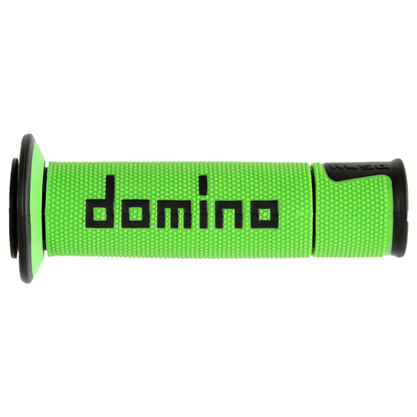 Domino A450 Racing Grips dual-compound TPR handlebar grips in multiple colour options