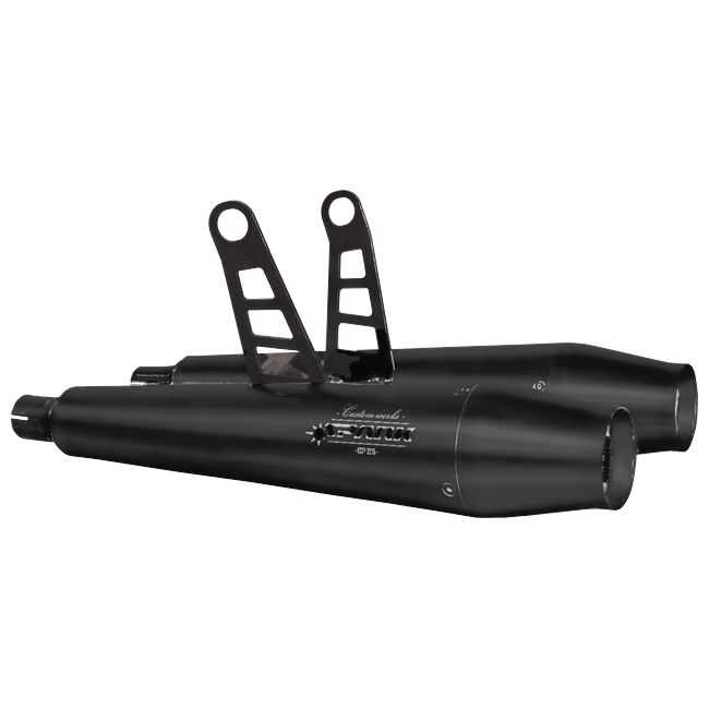 Spark Exhaust Sinfonia slip-on pair Black Series Triumph Bonneville T120 GTR0209BOM