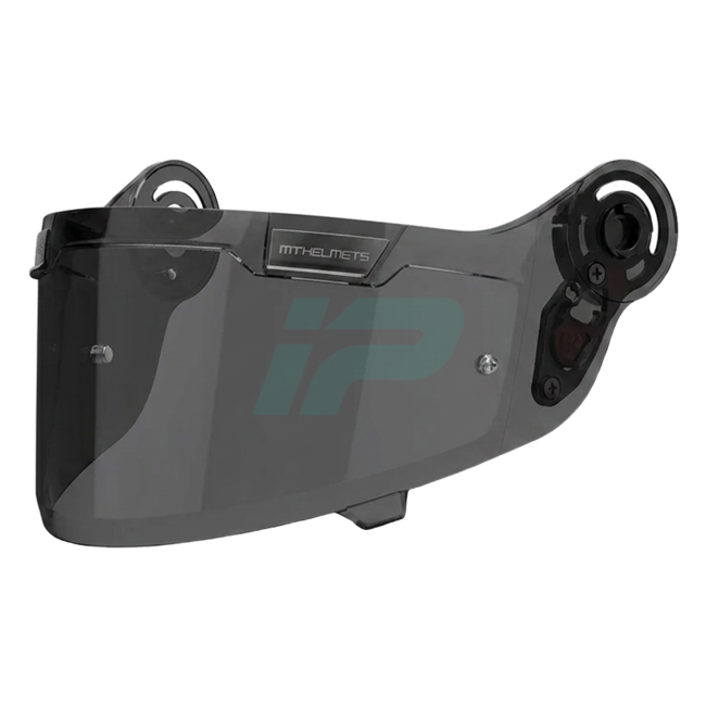 MT-Helmets Jarama SV Visor Dark, Black Chrome Vents – Max Vision Shield (MT-V-32)