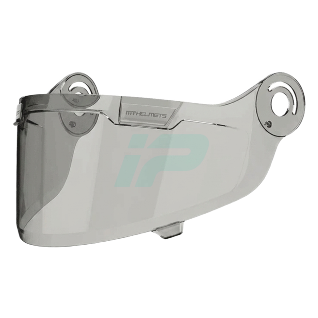 MT-Helmets Jarama SV Visor Smoked, Black Chrome Vents – Max Vision Shield (MT-V-32)