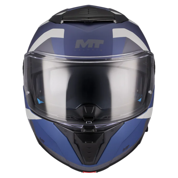 MT-Helmets Atom 2 SV Dexter C2 Flip-Up Helmet – Matt – front view