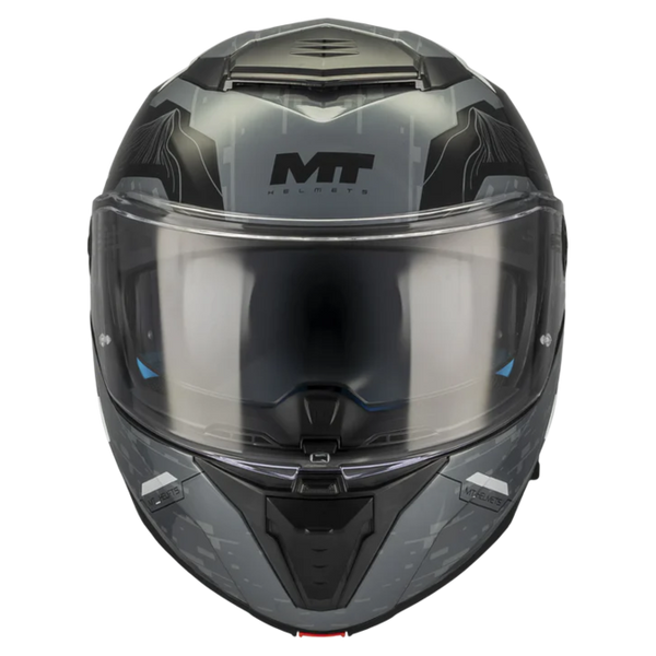 MT-Helmets Atom 2 SV Highlands C2 Flip-Up Helmet – Gloss – front view