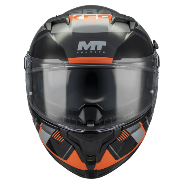 MT-Helmets Braker SV Inception B4 Full-Face Helmet – Gloss – front view