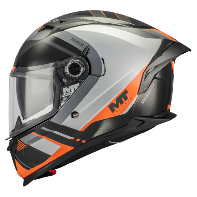 MT-Helmets Braker SV Inception B4 Full-Face Helmet – Gloss – left side view