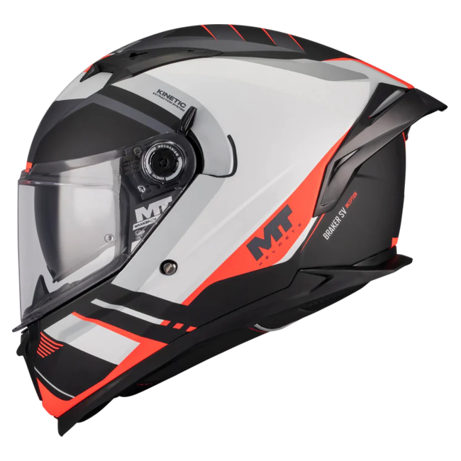 MT-Helmets Braker SV Inception B5 Full-Face Helmet – Matt – left side view