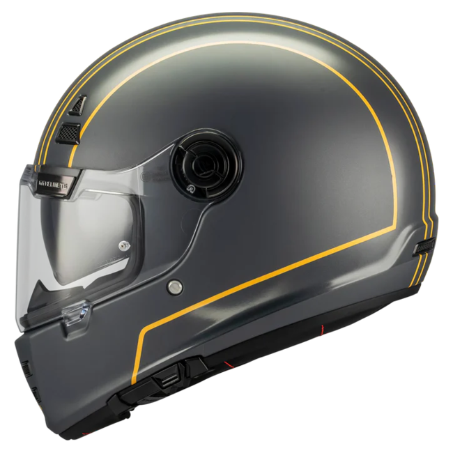 MT-Helmets Jarama SV Wild C2 Full-Face Helmet – Matt / Gloss – left side view