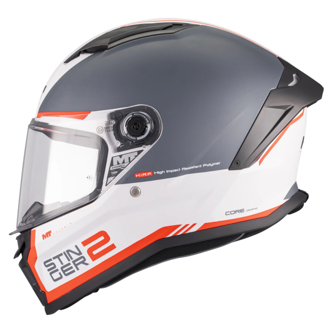 MT-Helmets Stinger 2 Core A5 Full-Face Helmet – Matt – left side view