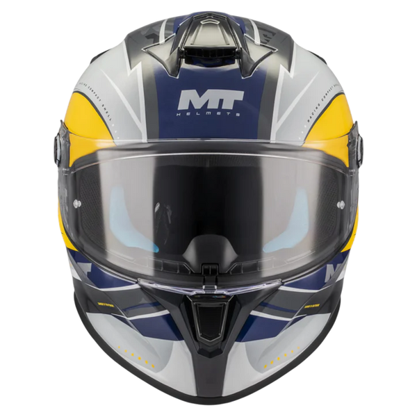 MT-Helmets Targo S Outside C3 Full-Face Helmet – Gloss – front view