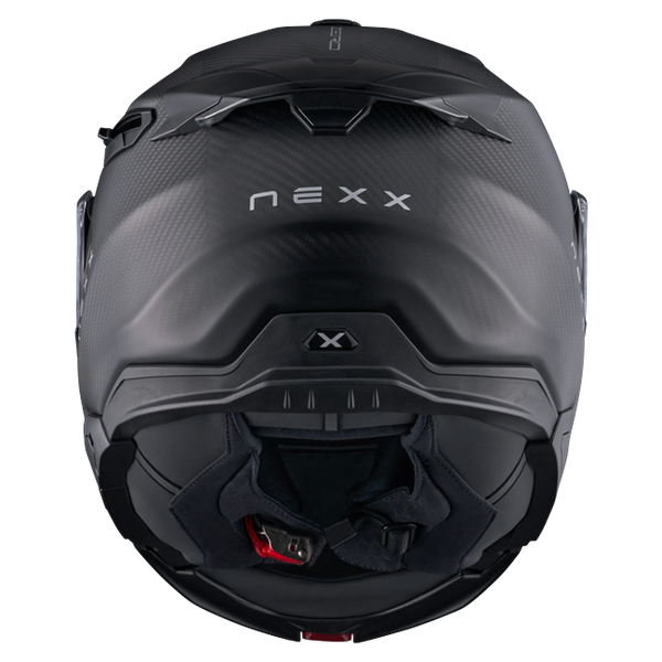 Nexx X.LIFETOUR Zero Pro Carbon Touring Flip-Up Helmet – rear view