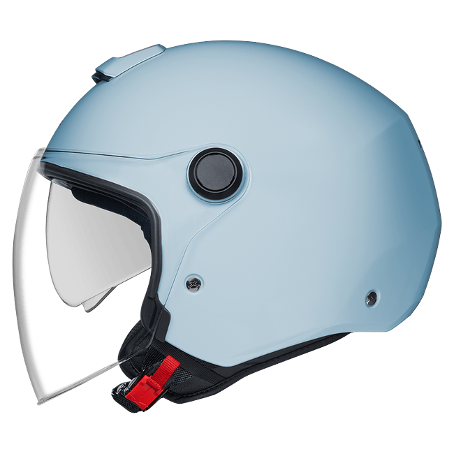 Nexx Y.10 Plain Pastel Blue Jet Helmet – side view