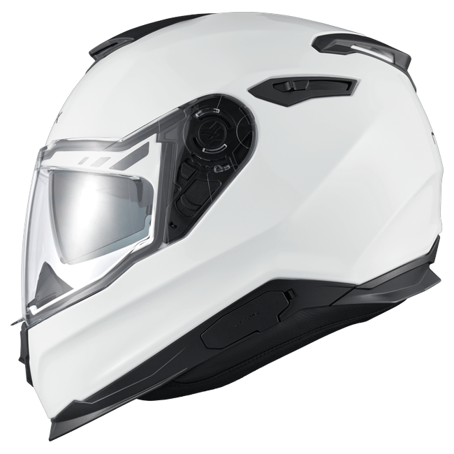 Nexx Y.100 Core White Full-Face Helmet – side view