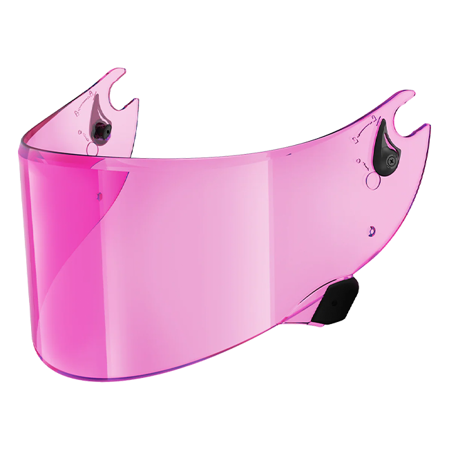 Shark pink mirror visor for Aeron and Aeron GP helmets