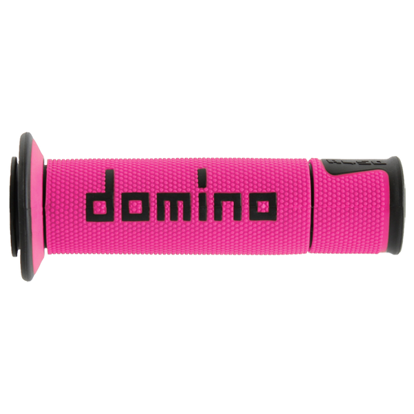 Domino A450 Racing Grips dual-compound TPR handlebar grips in multiple colour options
