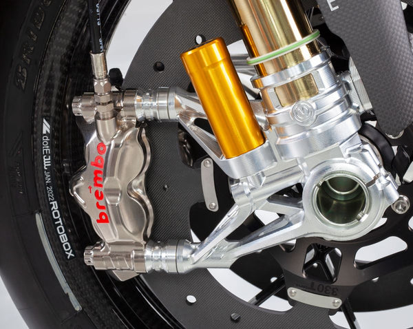 Motocorse GP Style CNC fork leg set 108 mm for Ducati Panigale V4