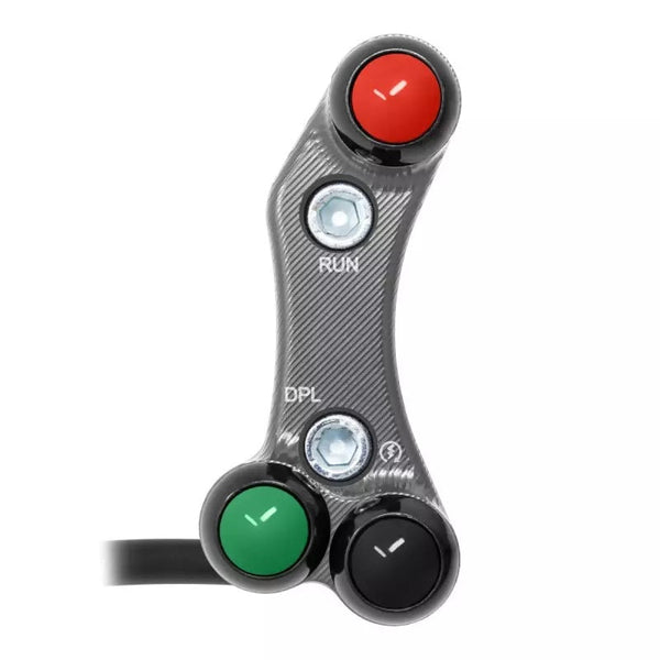 JetPrime right handlebar switch unit for Ducati Panigale V4/S 2018-2024 JP PLD 020