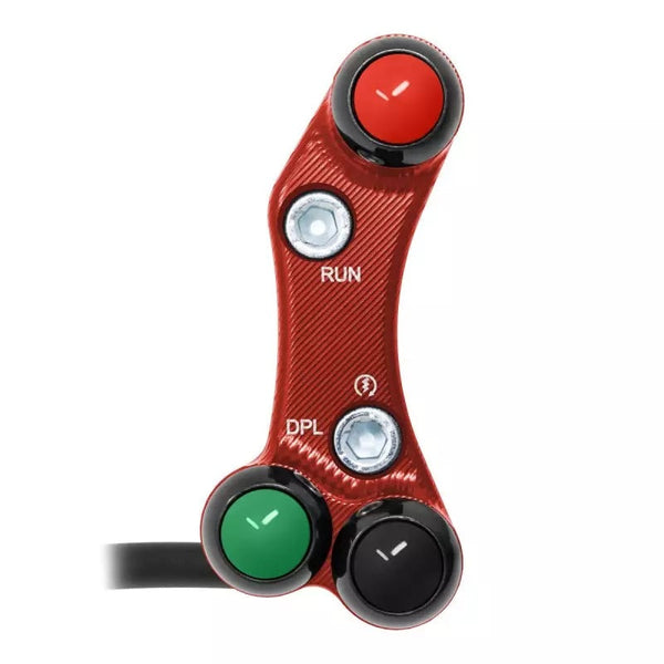 JetPrime right handlebar switch unit for Ducati Panigale V4/S 2018-2024 JP PLD 020
