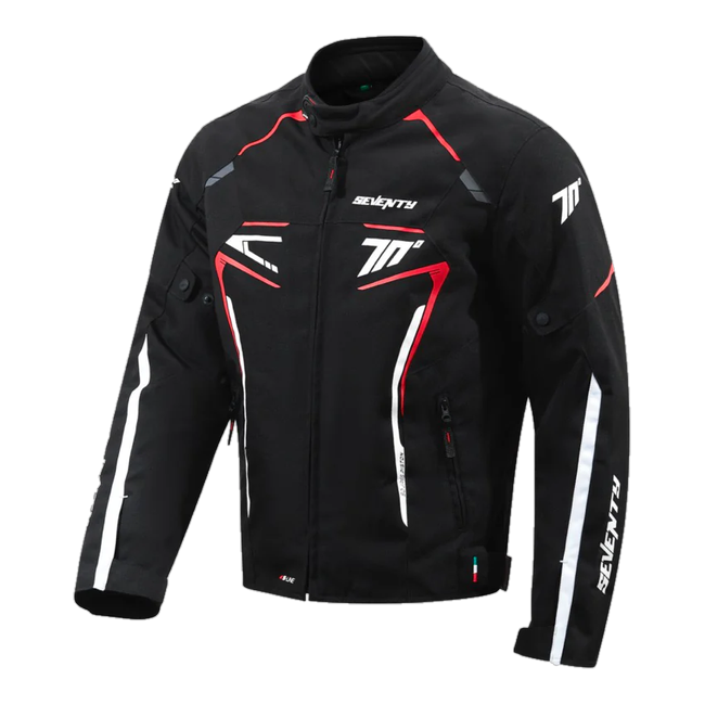 Seventy Degrees piston Black / Red / White