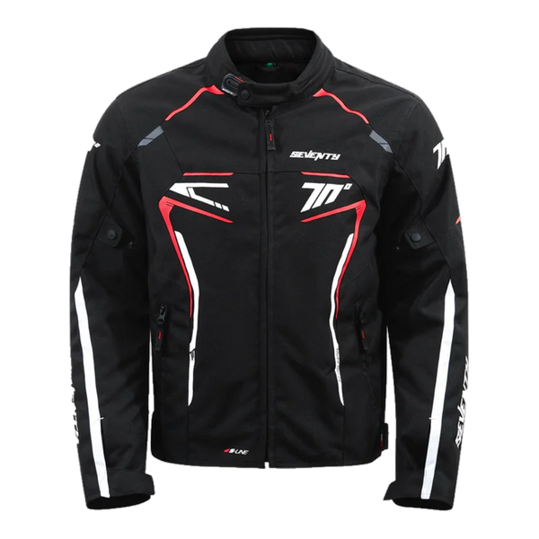 Seventy Degrees piston Black / Red / White