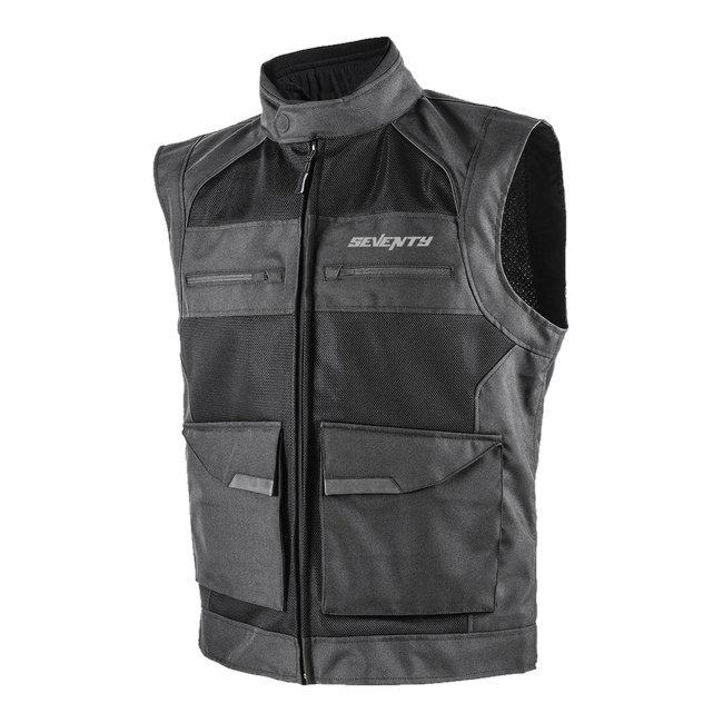 seventy degrees scirocco sd s3 ventilated touring vest black