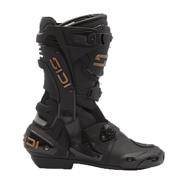 Sidi Rex Air motorcycle boots in black and bronze colourway, model 191
