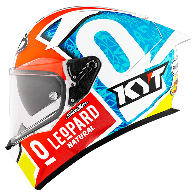 KYT R2R full-face helmet Max Version Dennis Foggia Replica Misano 2021 livery