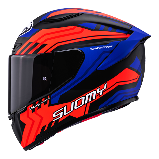 Suomy Track-1 full-face helmet Framework matte black red blue K6T10024