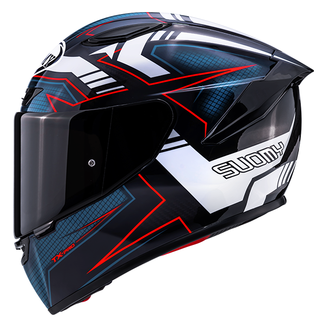 Suomy TX-Pro full-face helmet in Flawless White, part number K6TX0014