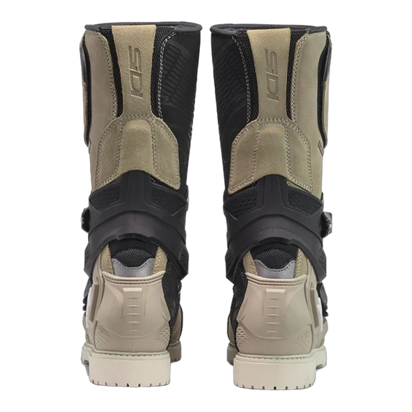 Sidi Adventure 2 Gore-Tex Motorcycle Boots Sand/Ochre 802, rear view